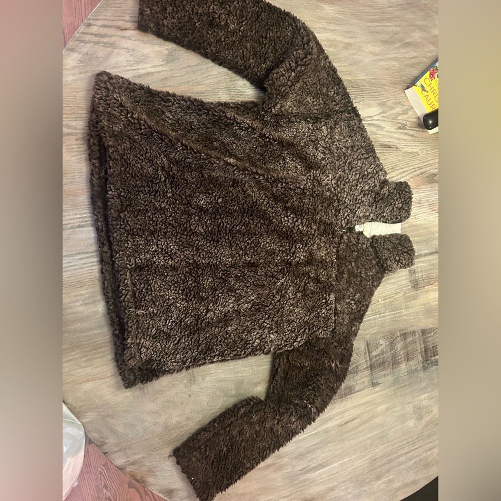 Big fluffy jacket that can be dressed up or down